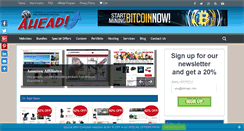 Desktop Screenshot of ahead-hosting.com